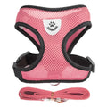 Adjustable Mesh Cat & Dog Harness Vest with Leash – Breathable, Comfy & Secure for Small & Medium Pet