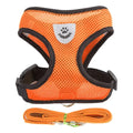 Adjustable Mesh Cat & Dog Harness Vest with Leash – Breathable, Comfy & Secure for Small & Medium Pet