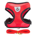 Adjustable Mesh Cat & Dog Harness Vest with Leash – Breathable, Comfy & Secure for Small & Medium Pet
