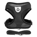 Adjustable Mesh Cat & Dog Harness Vest with Leash – Breathable, Comfy & Secure for Small & Medium Pet